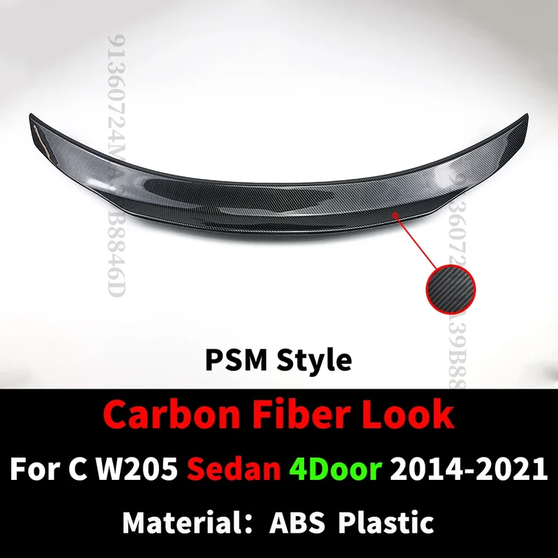Becquet Diffuseur Mercedes Classe C W205 C63 AMG