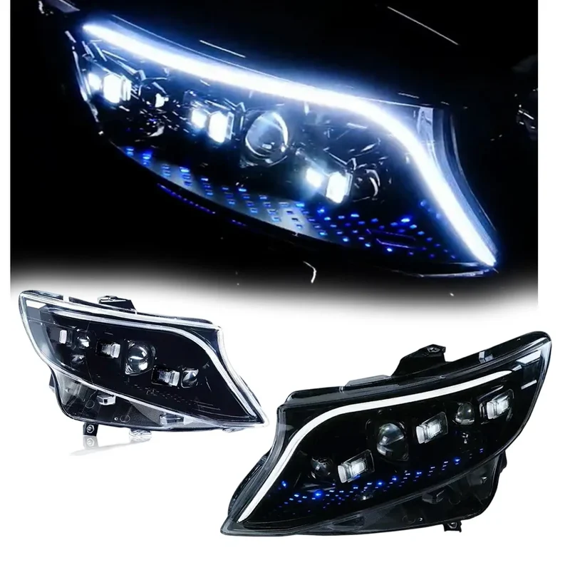 Phares LED Mercedes Vito W447 2016-2023 Feux Jour Clignotant