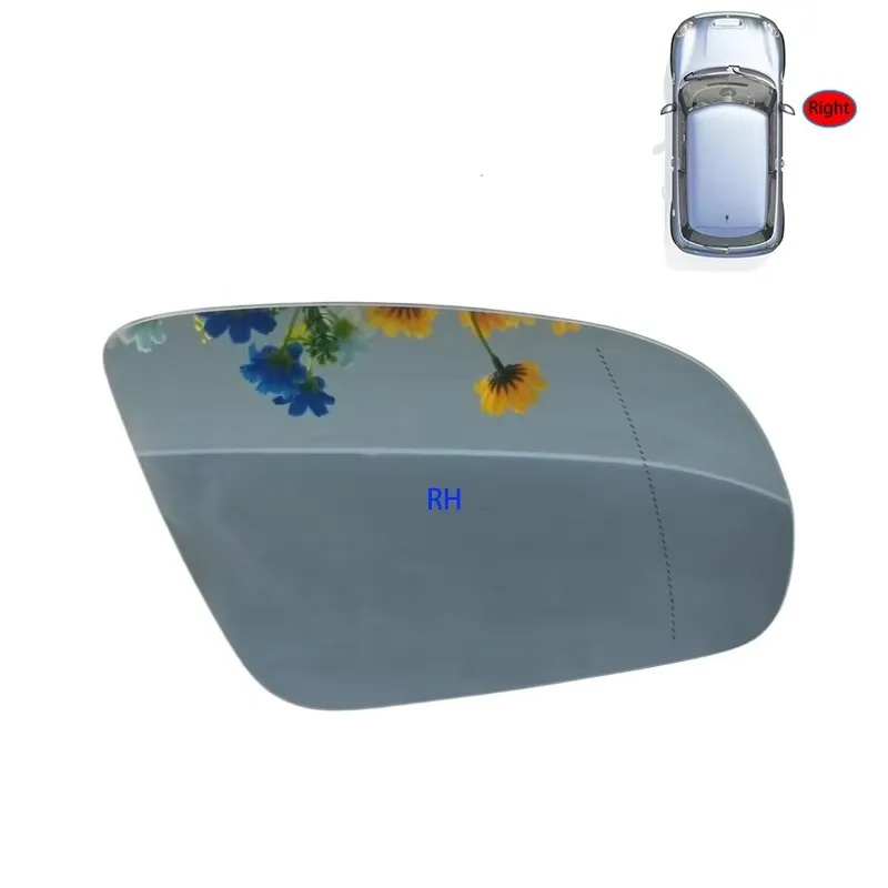 Couvercle Verre Rétroviseur Chauffant Mercedes GLA GLB GLC