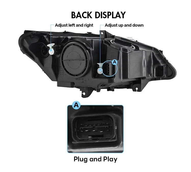 Phares LED BMW Z4 E89 2009-2016 Animation Démarrage Séquentiel