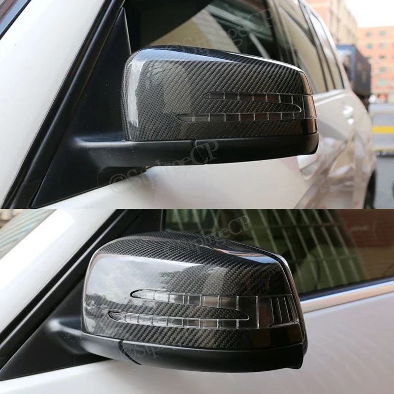 Coques Rétroviseur Mercedes A B C E S CLA GLA Noir Brillant