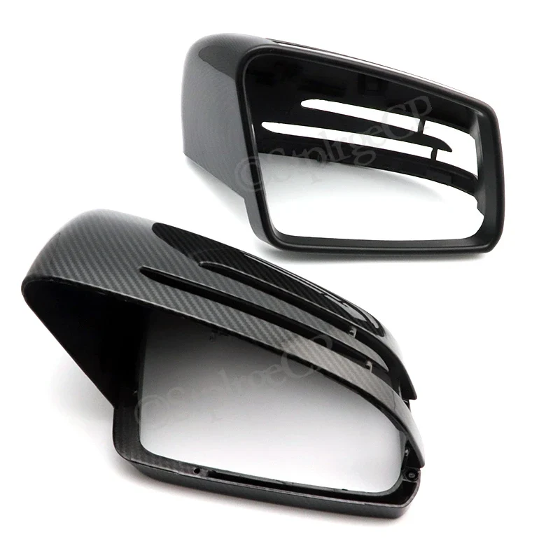 Coques Rétroviseur Mercedes A B C E S CLA GLA Noir Brillant