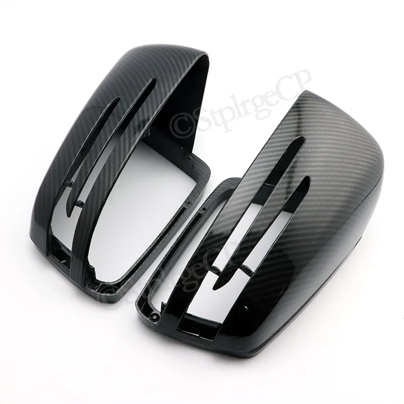 Coques Rétroviseur Mercedes A B C E S CLA GLA Noir Brillant
