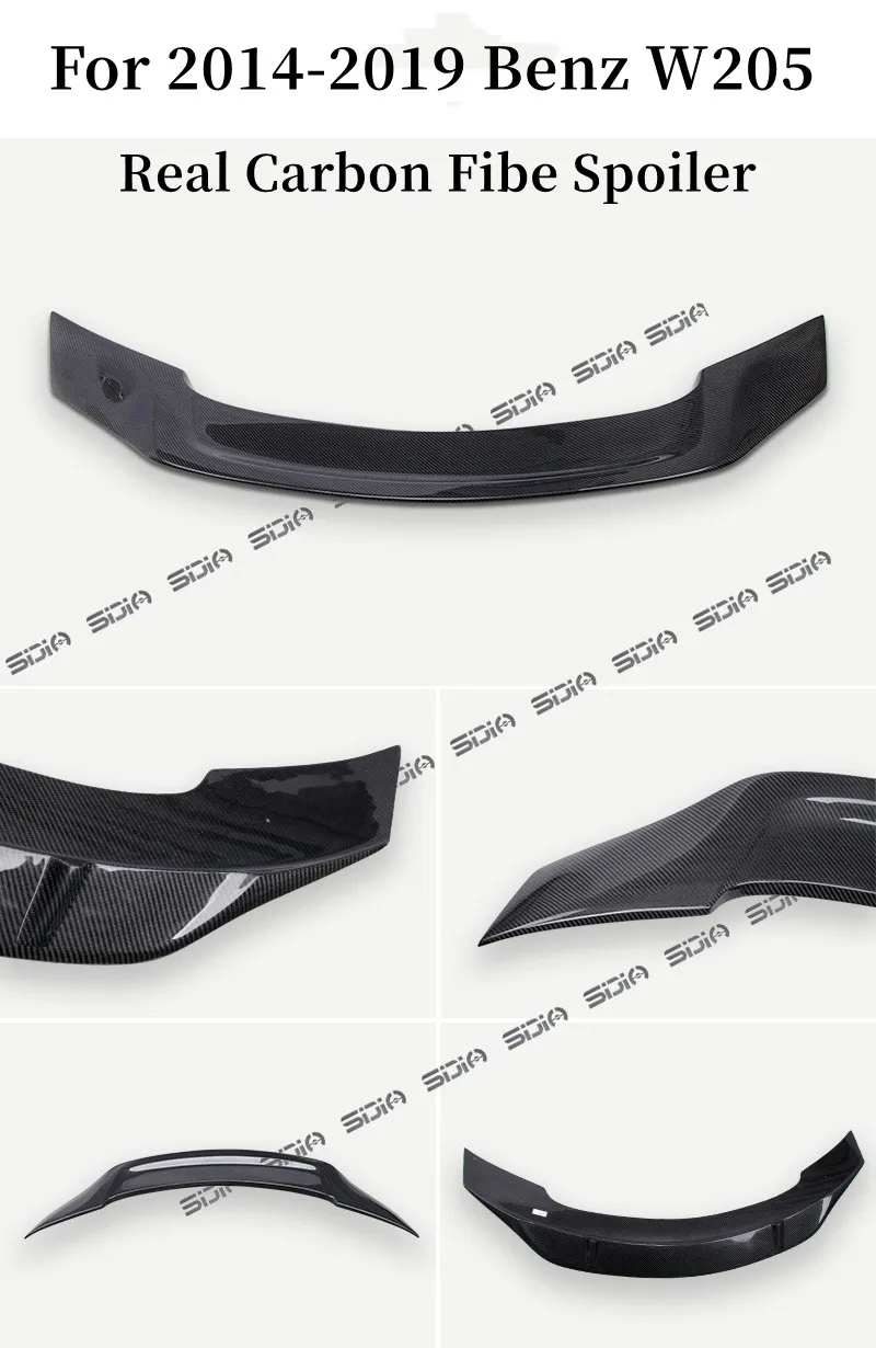 Becquet Coffre Mercedes Classe C W205 2014-2019 Carbone