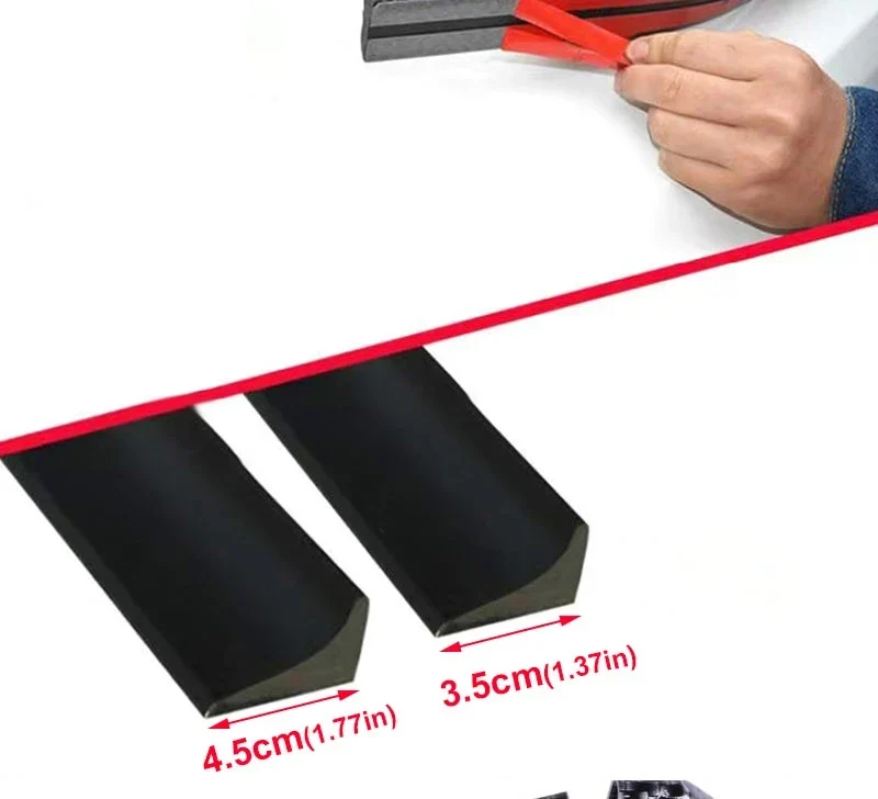 Becquet Universel 5D Look Carbone DIY 1.5m Sport Racing