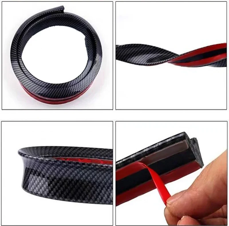 Becquet Universel 5D Look Carbone DIY 1.5m Sport Racing