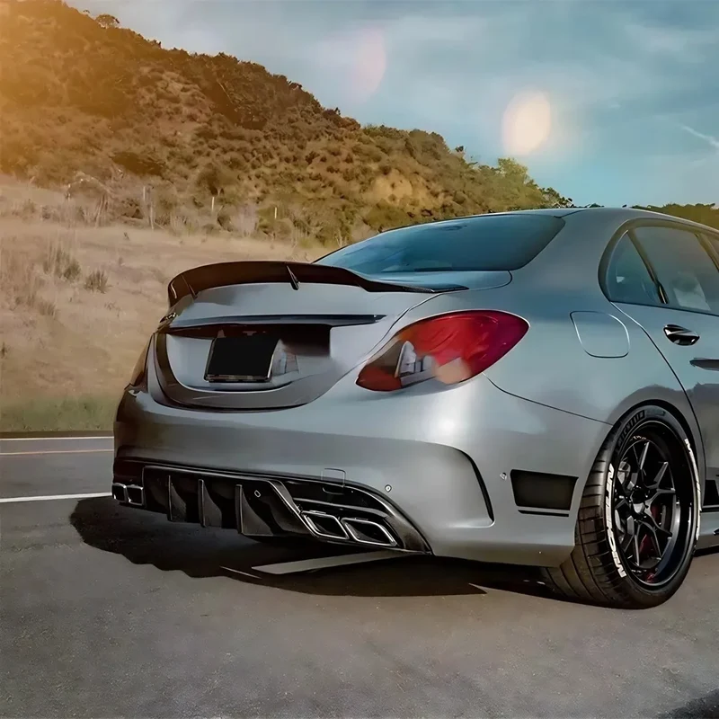 Becquet Mercedes Classe C W205 C43 C450 AMG Splitter