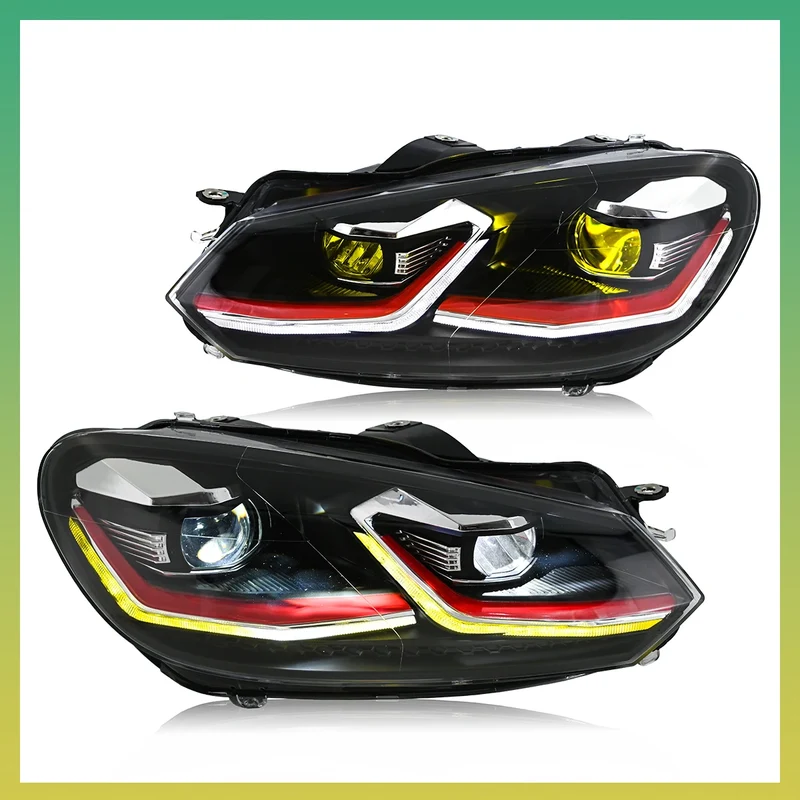 Phares LED Volkswagen Golf 6 MK6 2008-2012 R-Line
