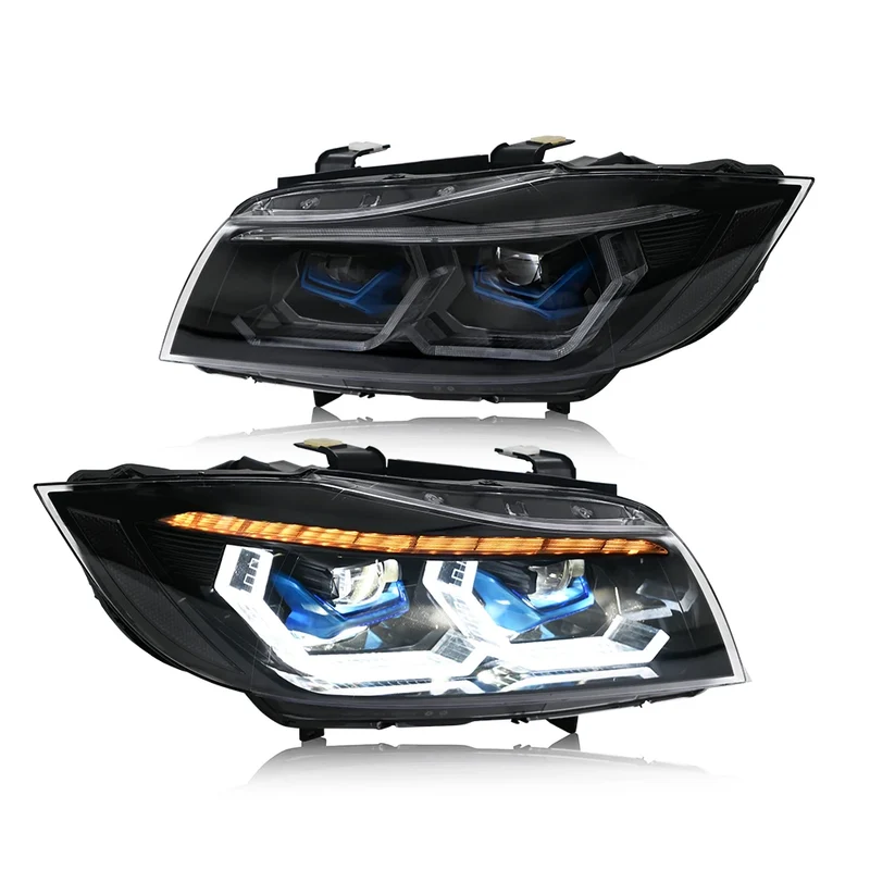 Phares LED BMW Série 3 E90 E91 2005-2011 RGB Tuning