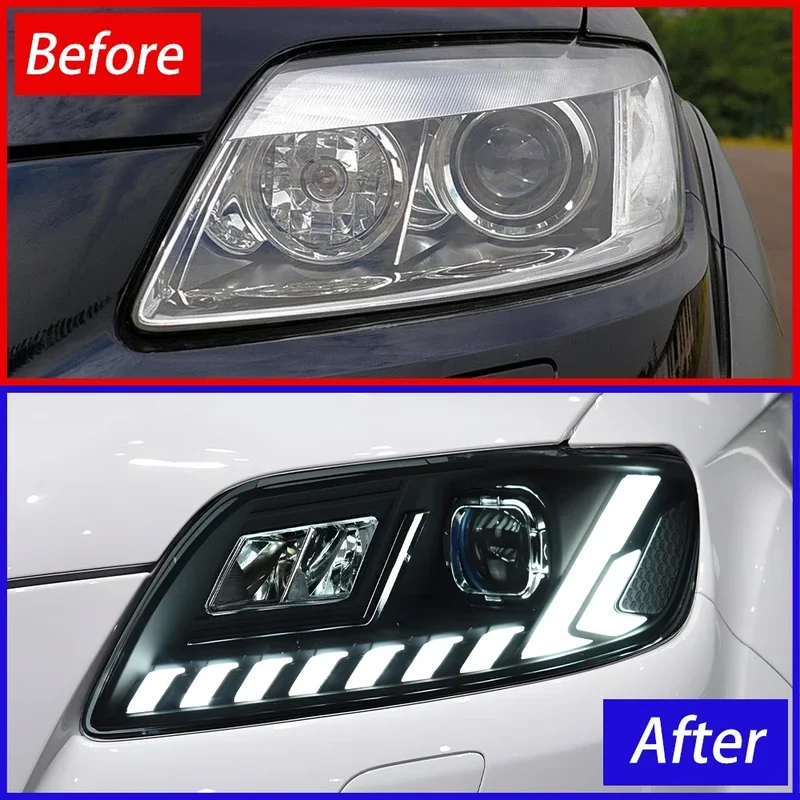 Phares LED Audi Q7 2006-2015 Projecteur Dynamique HD