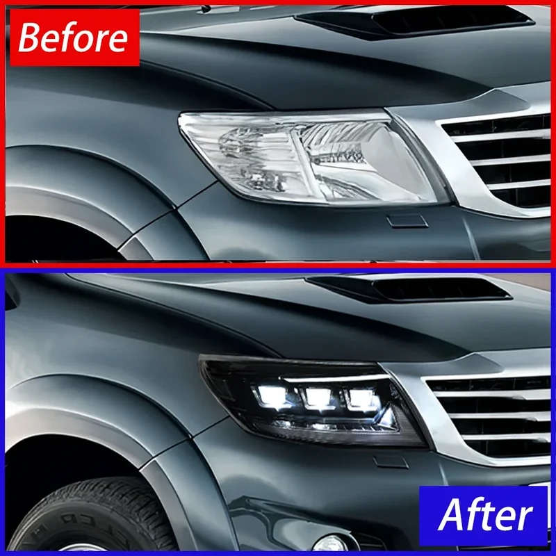 Phares LED Toyota Hilux Revo Vigo 2012-2014 Projecteur