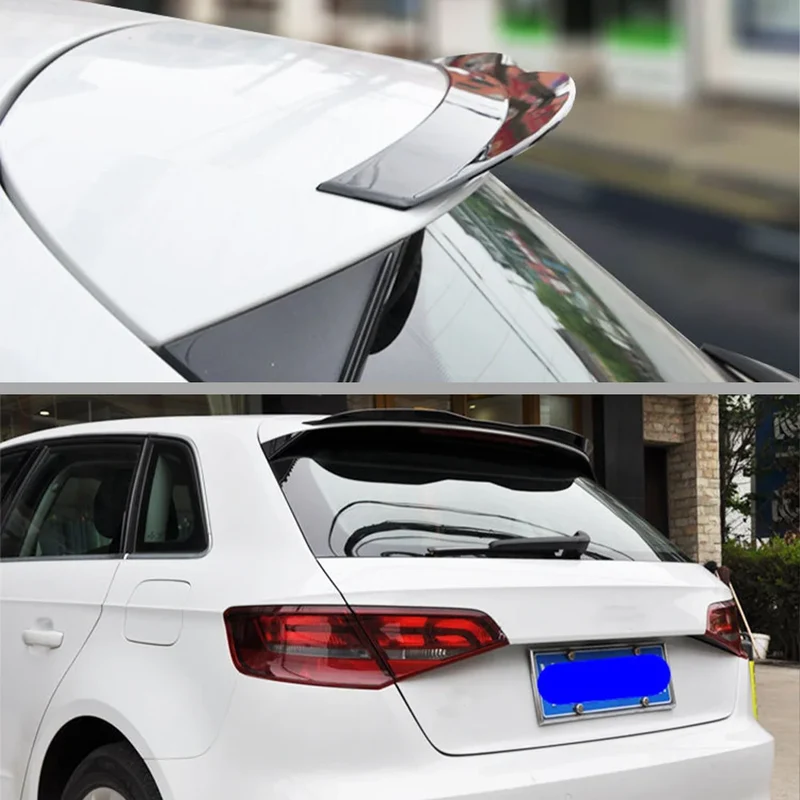 Becquet Audi A3 Hatchback 2013-2018 Toit Look Carbone