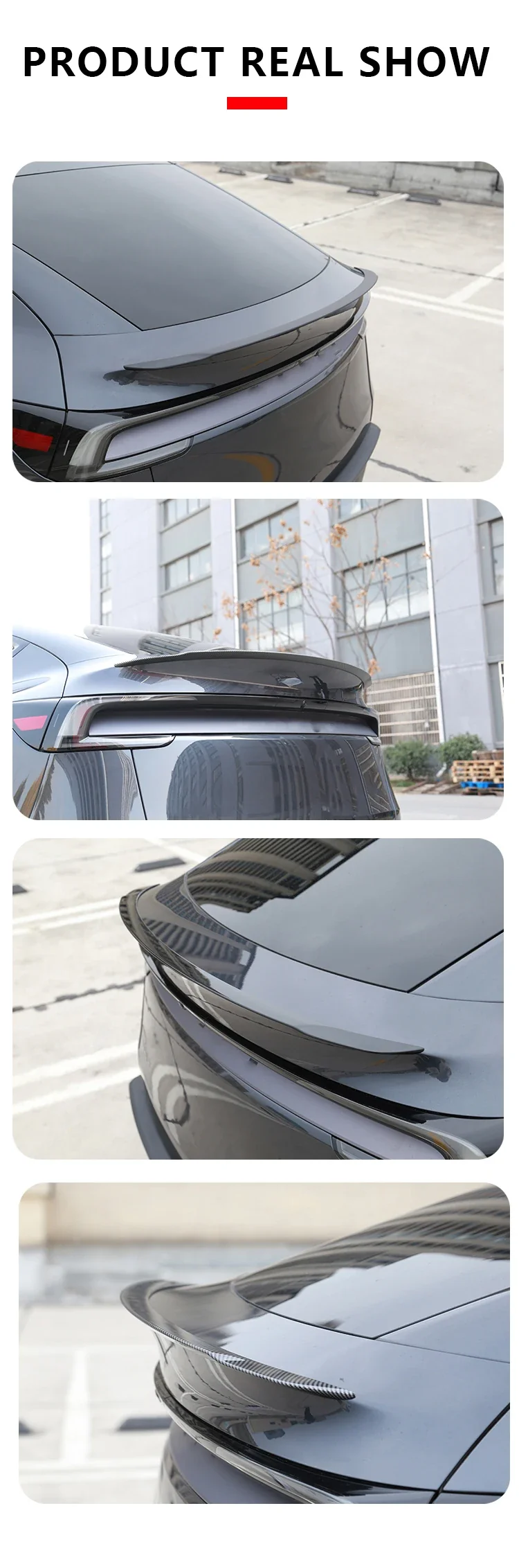 Becquet ABS Carbone Tesla New Model Y Juniper 2025-2026