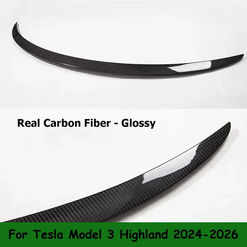Becquet Carbone Tesla Model Y 2025-2026 Model 3 Highland