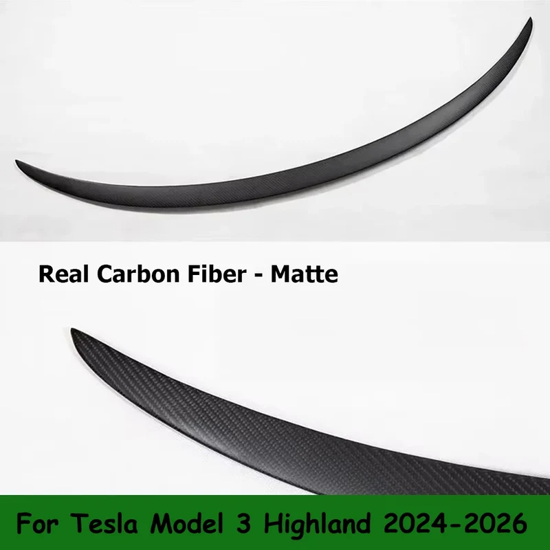 Becquet Carbone Tesla Model Y 2025-2026 Model 3 Highland