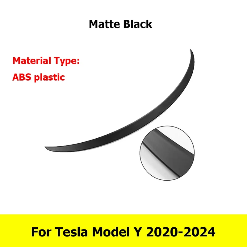 Becquet ABS Carbone Tesla Model Y 2020-2024 Model 3 2025-2026