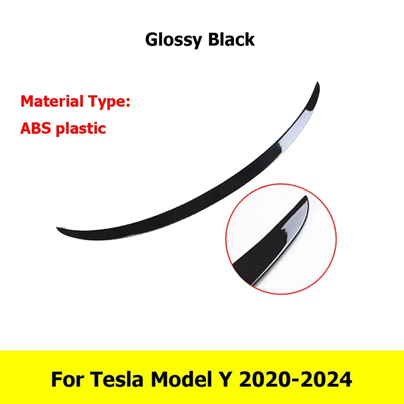 Becquet ABS Carbone Tesla Model Y 2020-2024 Model 3 2025-2026