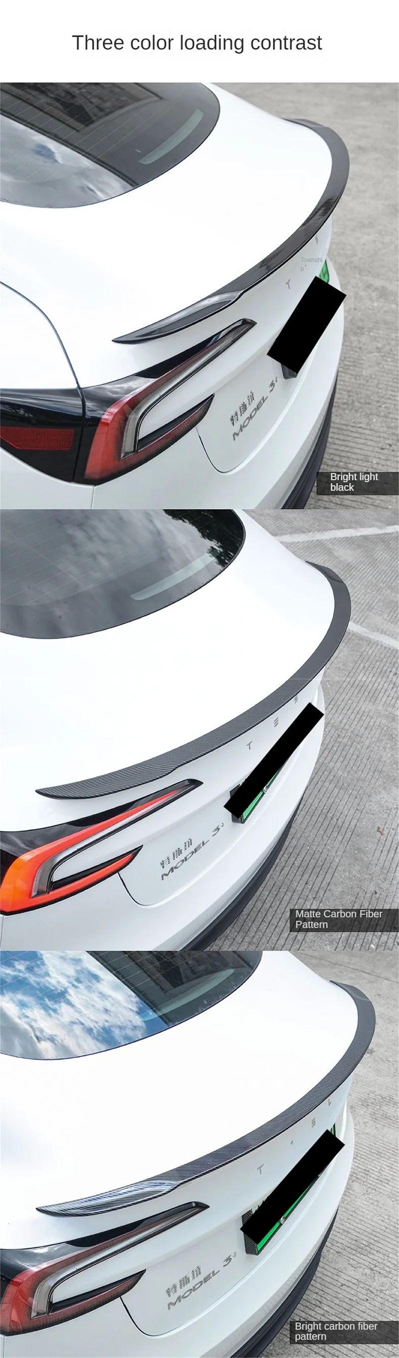 Becquet ABS Tesla Model 3 Highland 2024-2026 Original