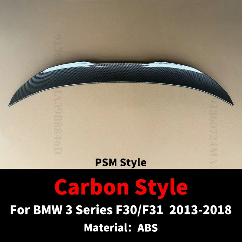Becquet Coffre BMW Série 3 F30 F31 MP M4 PSM