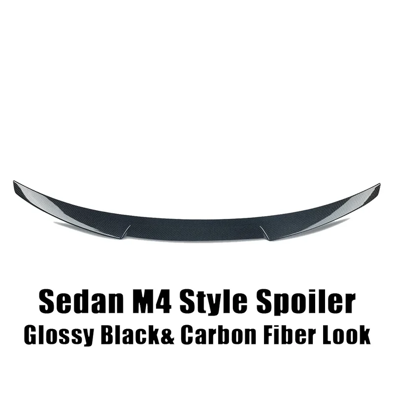 Becquet Toit BMW Série 3 G20 M4 Style Noir Brillant