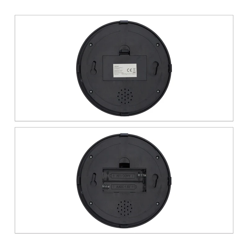 Fausse caméra de surveillance design réaliste intérieure extérieure 23,5 x 12,5 x 14 cm en plastique noir 13_0012468