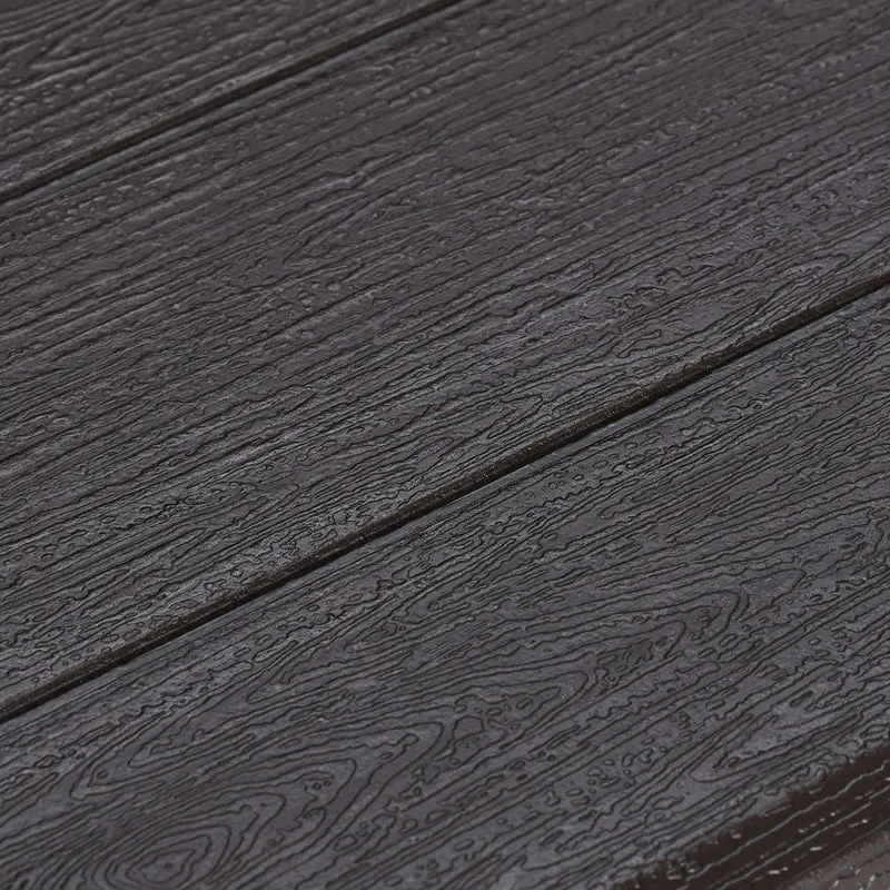 Lot de 2 bancs pliants étroits pour balcon jardin 100 x 40 x 45 cm pratiques et résistants en plastique bois foncé 13_0010176