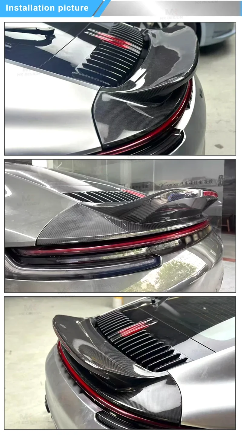 Becquet Carbone Porsche 911 992 SC Style 2019-2023