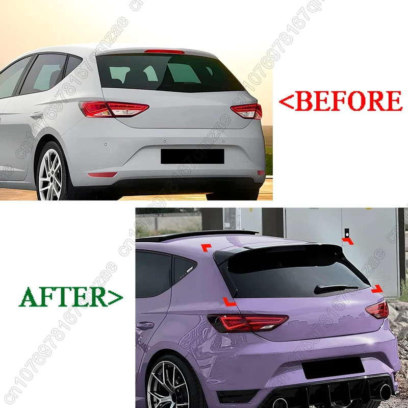 Becquet Latéral Seat Leon 5F FR MK3 5 Portes 2013-2019