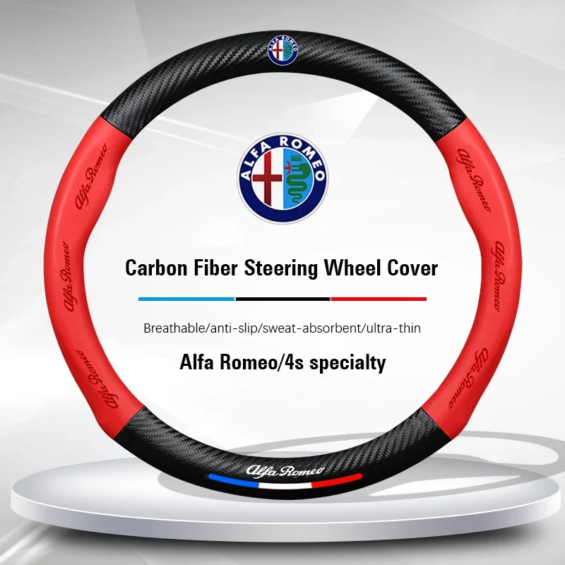 Couvre Volant Alfa Romeo Giulia Stelvio Giulietta Cuir