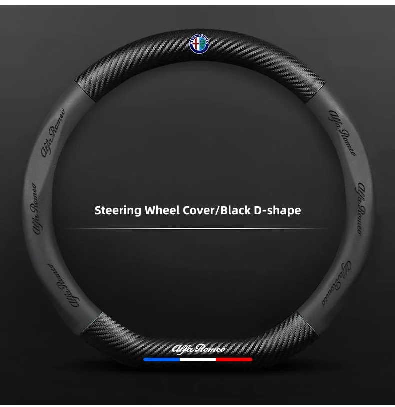 Couvre Volant Alfa Romeo Giulia Stelvio Giulietta Cuir