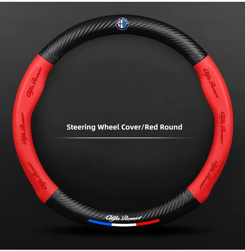 Couvre Volant Alfa Romeo Giulia Stelvio Giulietta Cuir