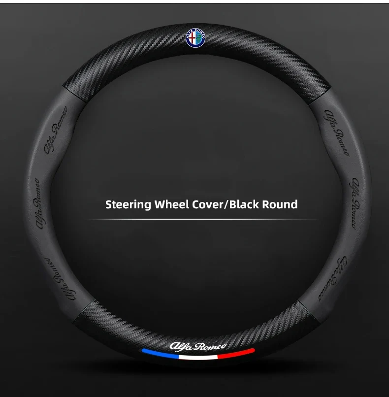 Couvre Volant Alfa Romeo Giulia Stelvio Giulietta Cuir
