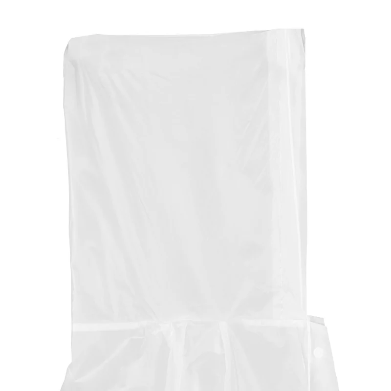 Lot de 2 ponchos de pluie jetables légers camping randonnée 148 x 160 cm en EVA bleu 13_0012899