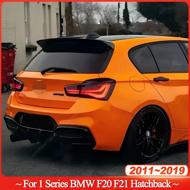 Becquet Toit BMW Série 1 F20 F21 Noir Brillant
