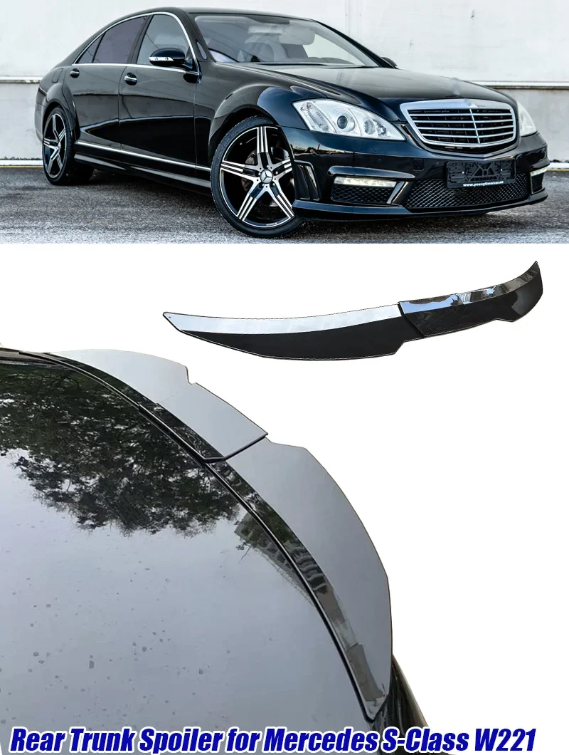 Becquet Ducktail Mercedes Classe S W221 2008-2013