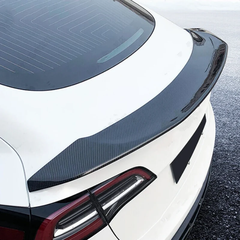 Becquet Look Carbone Tesla Model 3 V Style Ducktail 2017-2022