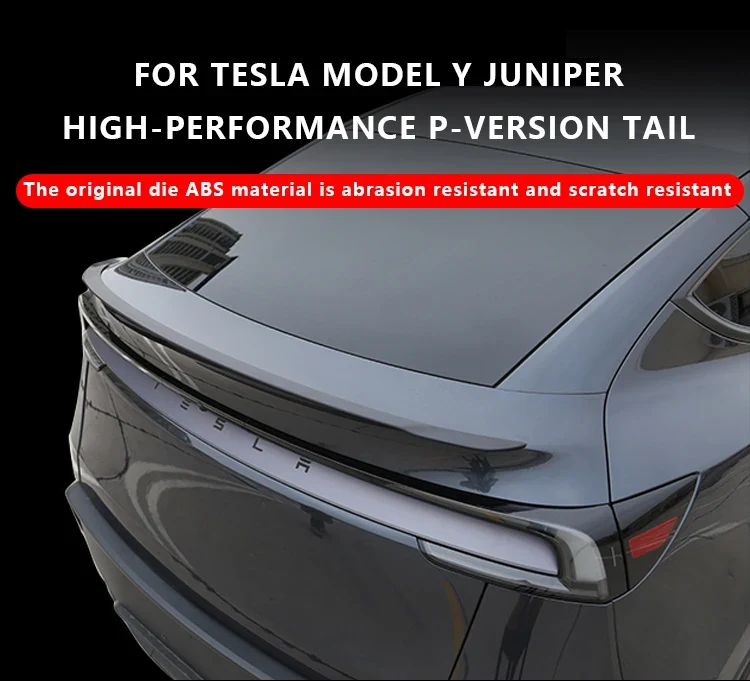 Becquet ABS Look Carbone Tesla Model Y Juniper 2025 Performance