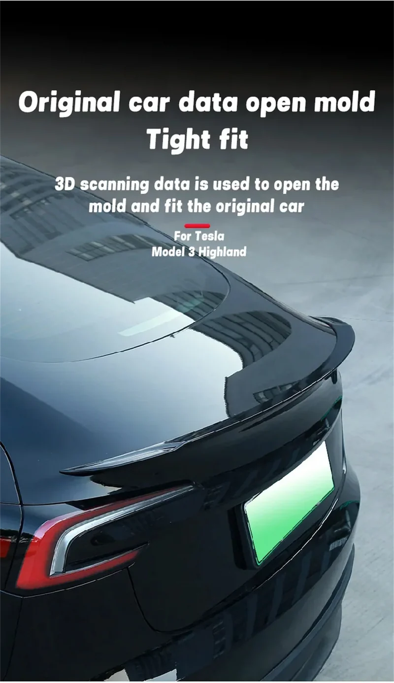 Becquet ABS Tesla Model 3 Highland 2026 Ludicrous
