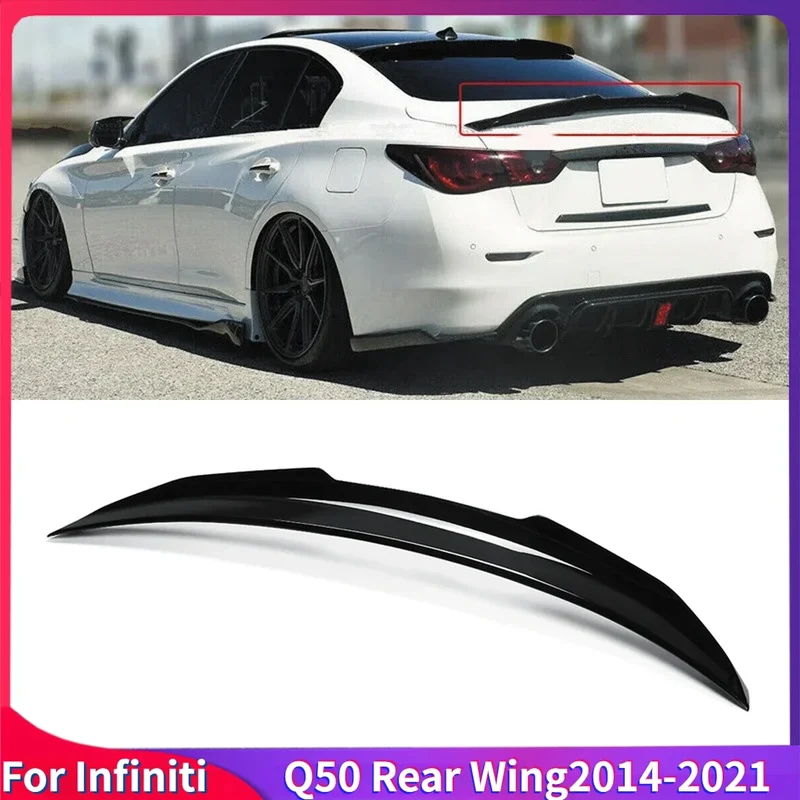 Becquet Coffre Infiniti Q50 2014-2021 Carbone