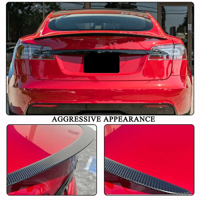 Becquet Carbone Tesla Model S 2021-2024 Premium
