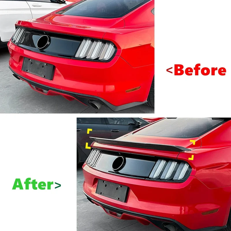 Becquet Coffre Ford Mustang MK6 Decklid 2015-2022