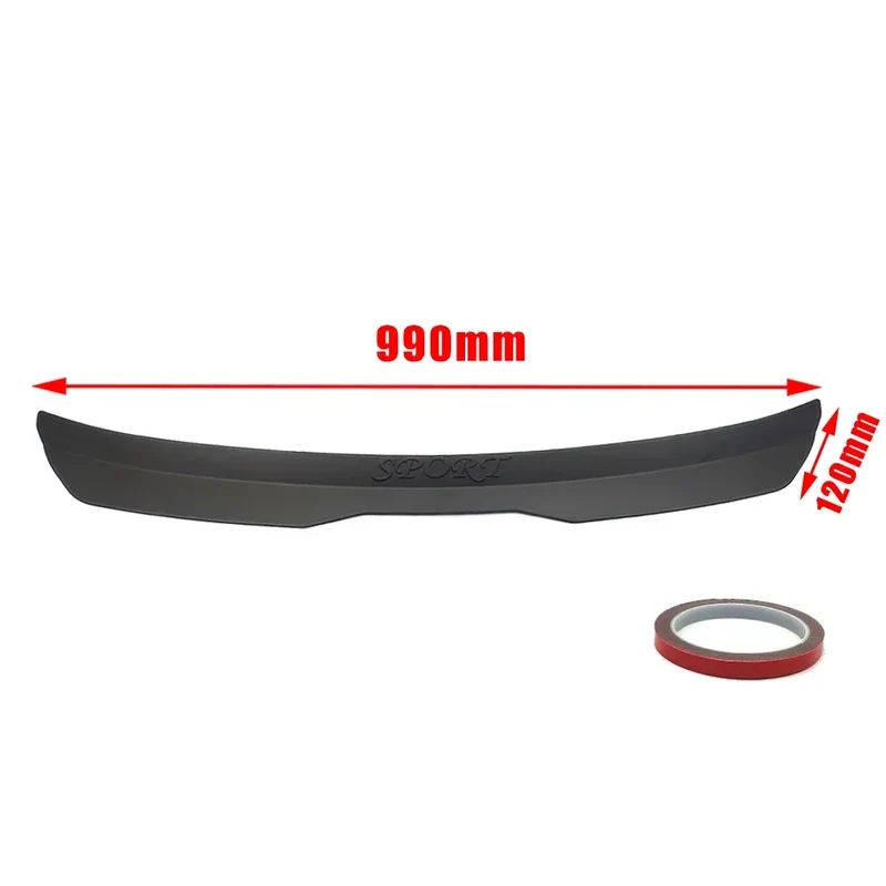 Becquet Toit Universel Hatchback Lip 5 Finitions