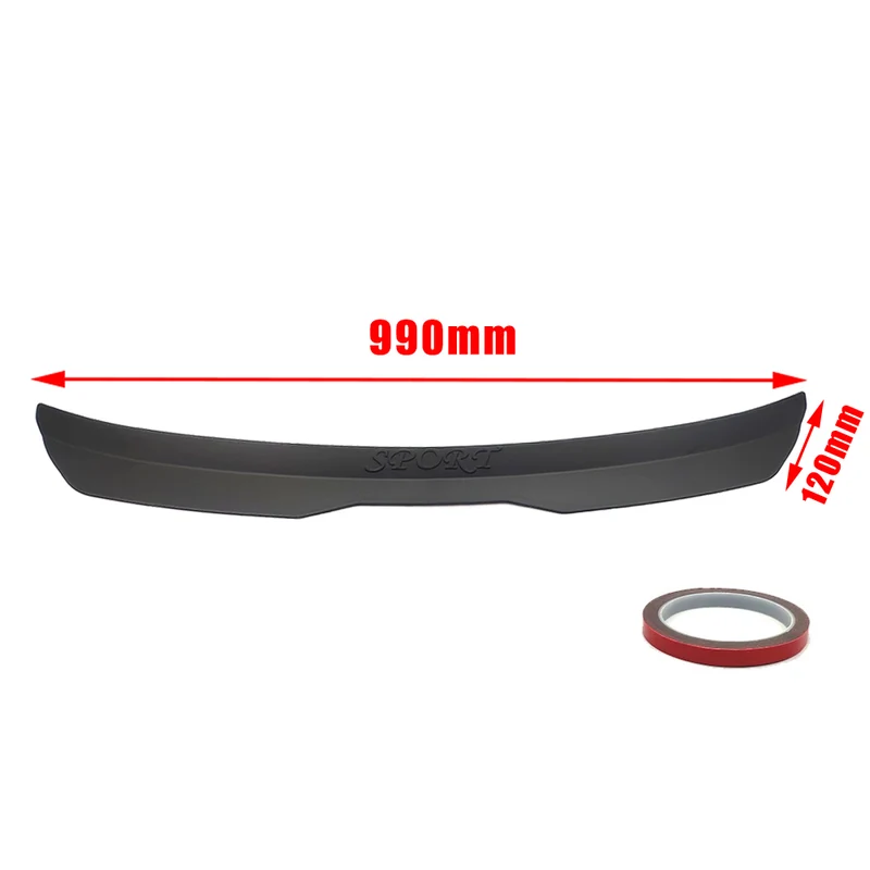 Becquet Toit Universel Hatchback Lip 5 Finitions