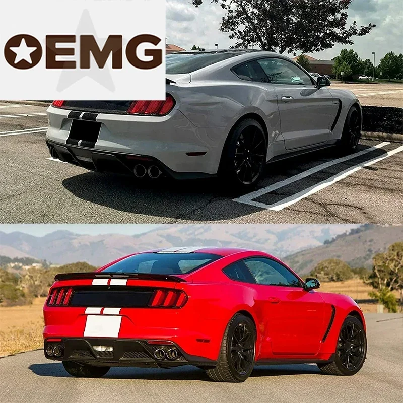 Becquet Ford Mustang GT500 GT350 2015-2023 Bright Black