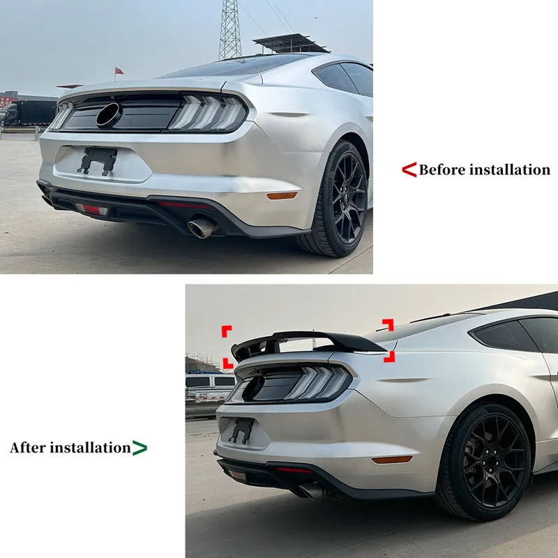 Becquet Ford Mustang MK6 Trunk Carbone 2015-2023