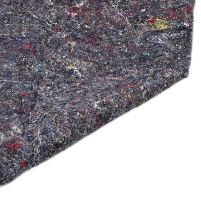 Lot de 10 couvertures de déménagement réutilisables densité 300 g/m² 150 x 200 cm en non-tissé gris 13_0009108