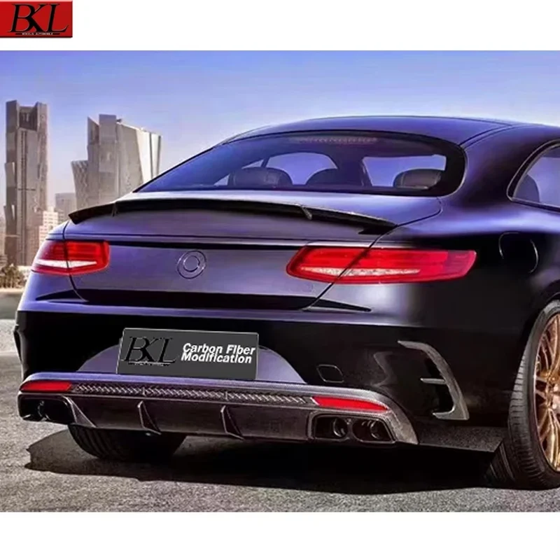Becquet Mercedes Classe S Coupé S63 C217 Carbone