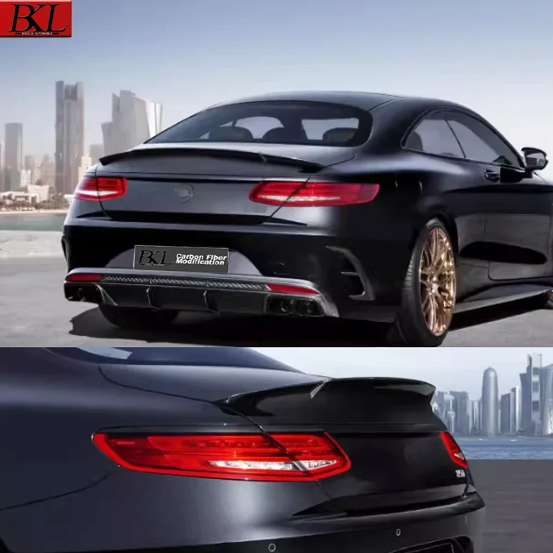 Becquet Mercedes Classe S Coupé S63 C217 Carbone