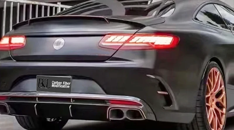 Becquet Mercedes Classe S Coupé S63 C217 Carbone