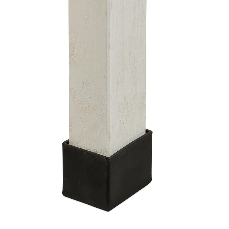 Porte-potager surélevé pour terrasse balcon jardin 80 x 74 x 38 cm avec étagère ergonomique en sapin naturel 13_0011675